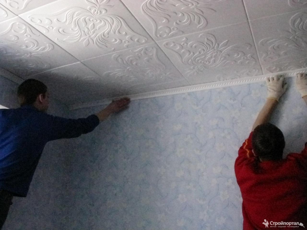 Побелка стен