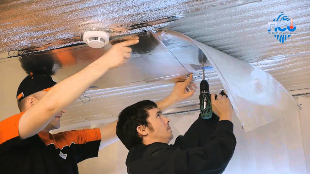 Отделка потолка декоративной штукатуркой