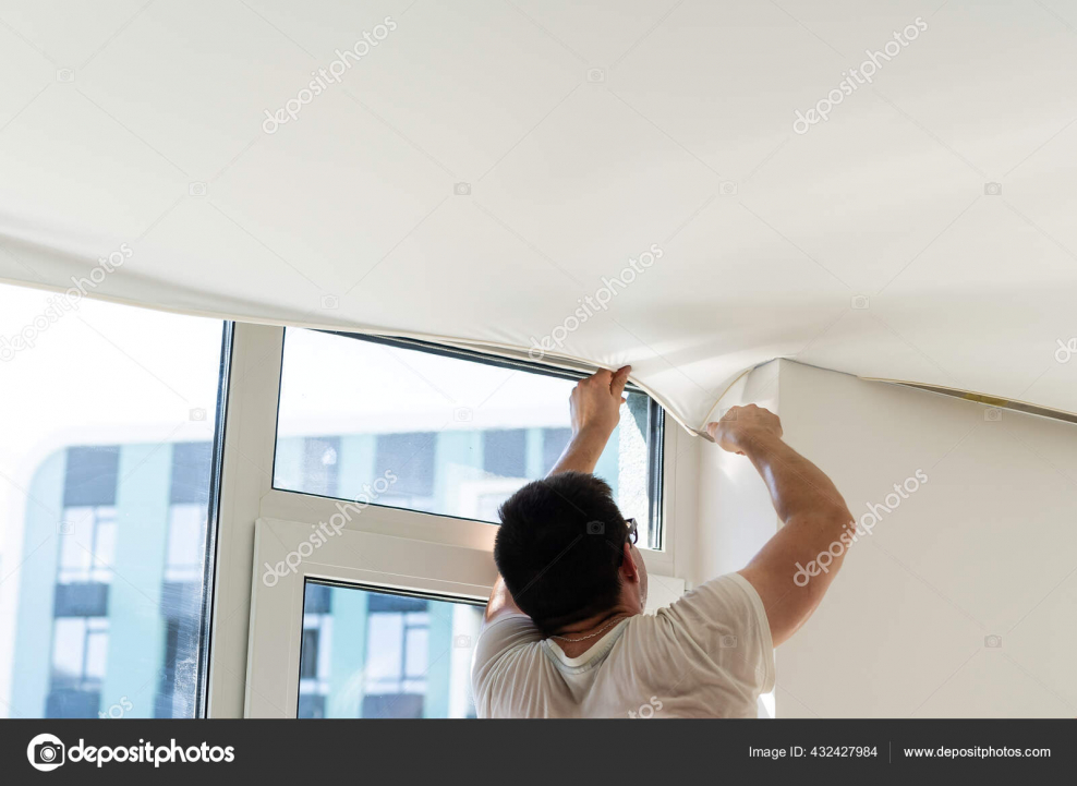 Монтаж натяжного потолка