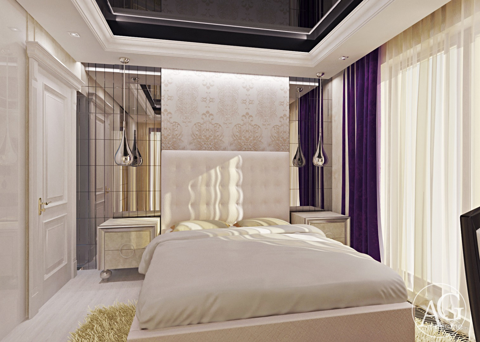 Готовый интерьер спальни