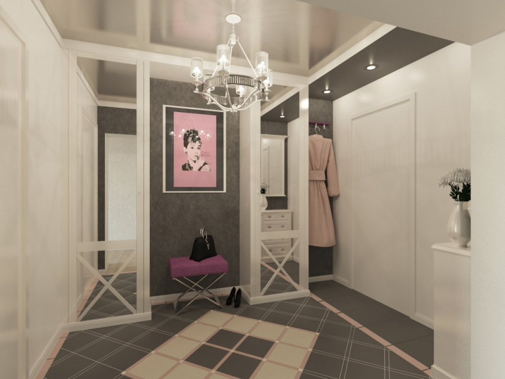 Прихожие в современном стиле визуализация