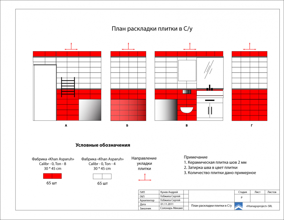 Схема раскладки плитки новый город