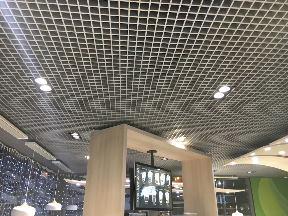 Грильято gl15 ячейка 50х50 черный