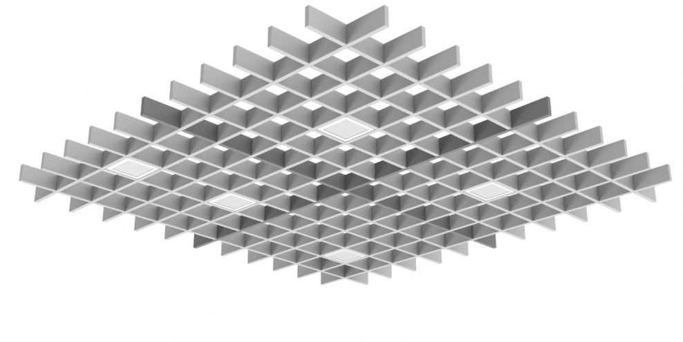 Грильято черный 100х100