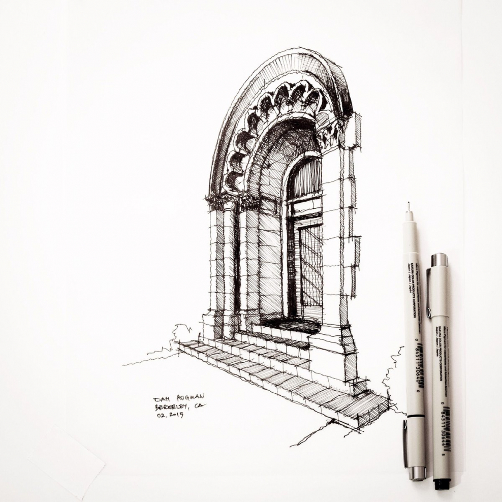 Джон Рескин акварель