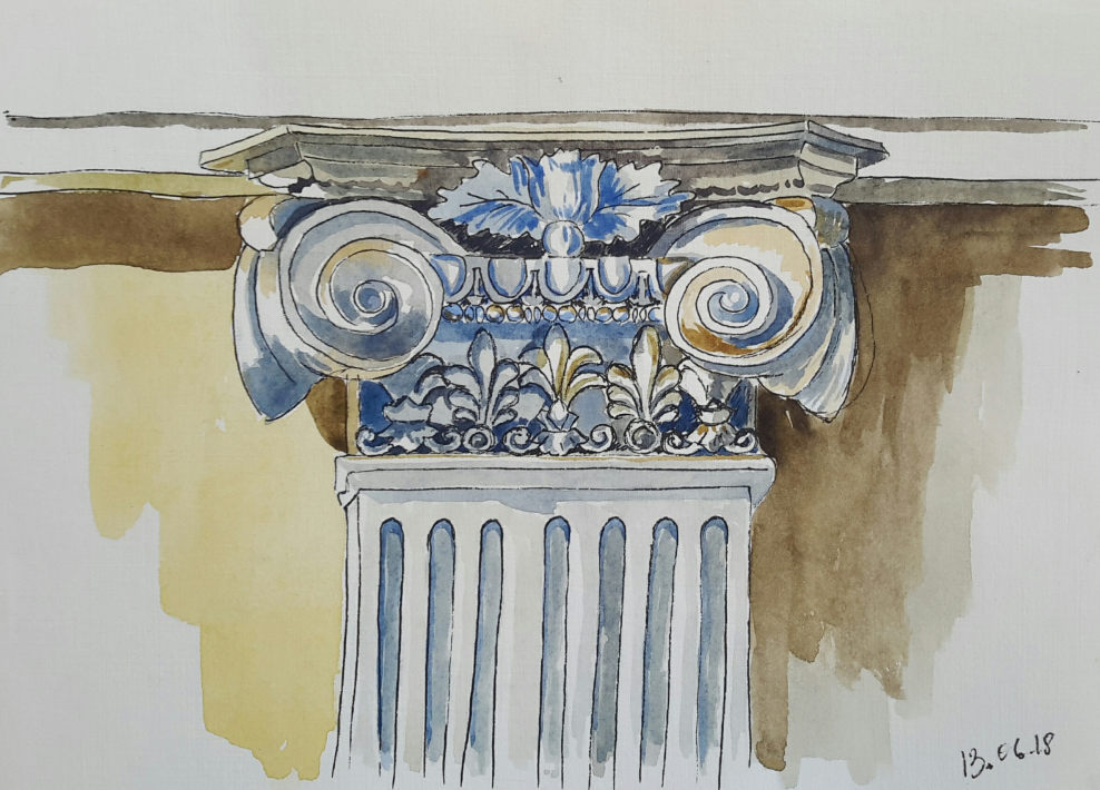 Отмывка архитектурной детали