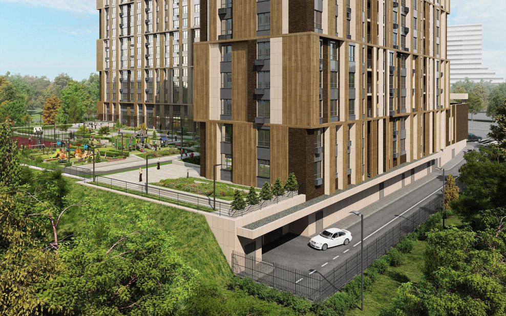 ЖК Пресня Сити входные группы