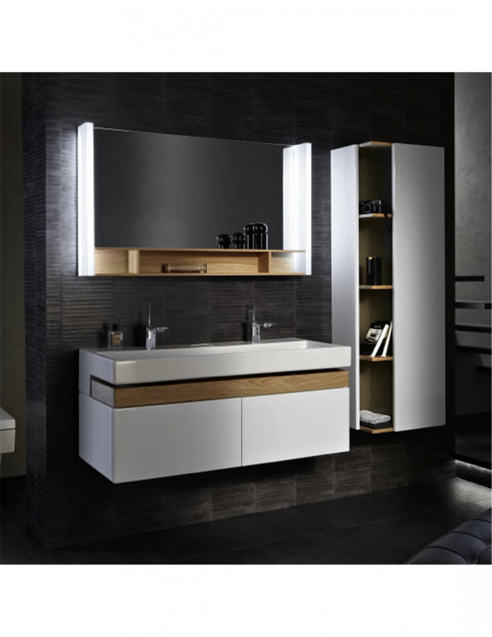 Eb1189-g1c тумба Terrace 150см /150х48х38/ (бел)