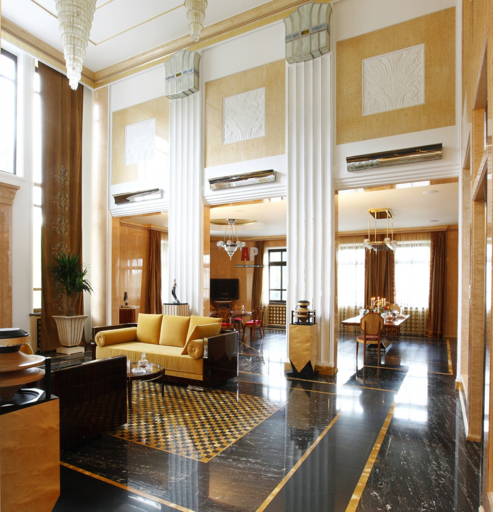 Пол в стиле ар деко