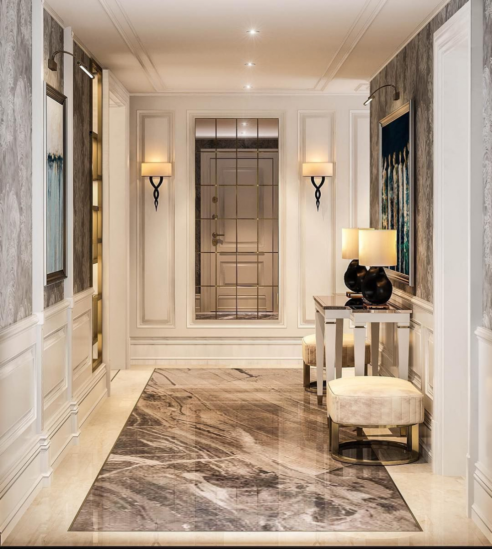 Интерьеры загородных домов современная классика