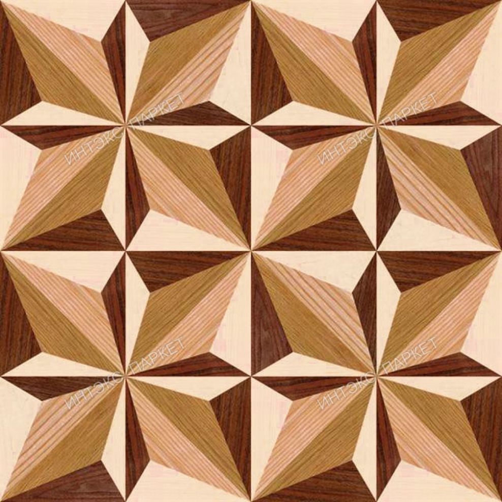 Паркет модульный орех арт деко