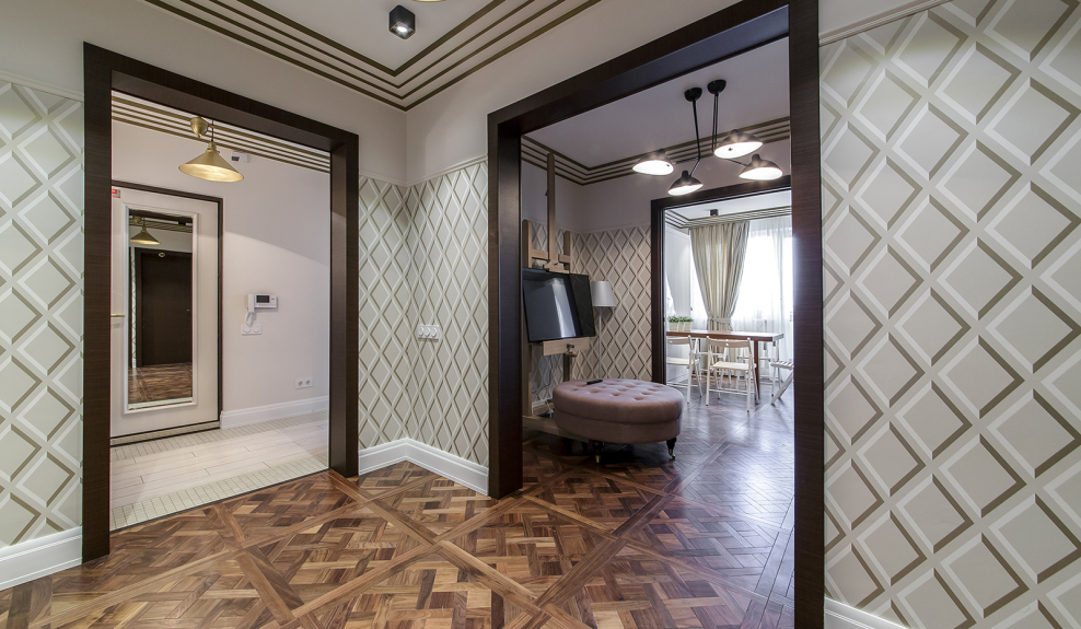 Модульный паркет Lab Arte массив дуб №1-70 600*600*15мм