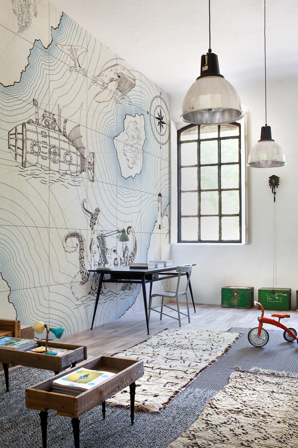 Креативные стены в интерьере