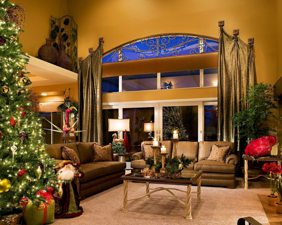 Новогодняя гостиная