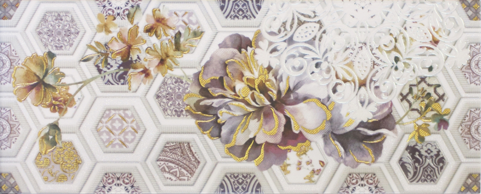 Керамическая плитка для стен Unicer Glam Marfil 23,5x58