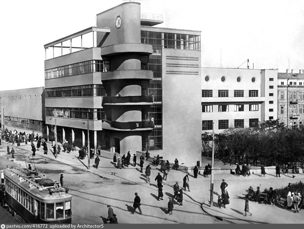 Авангард конструктивизм архитектура