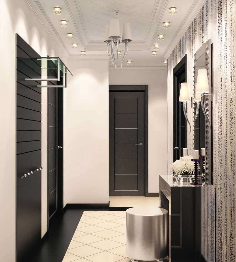 Салатовая прихожая