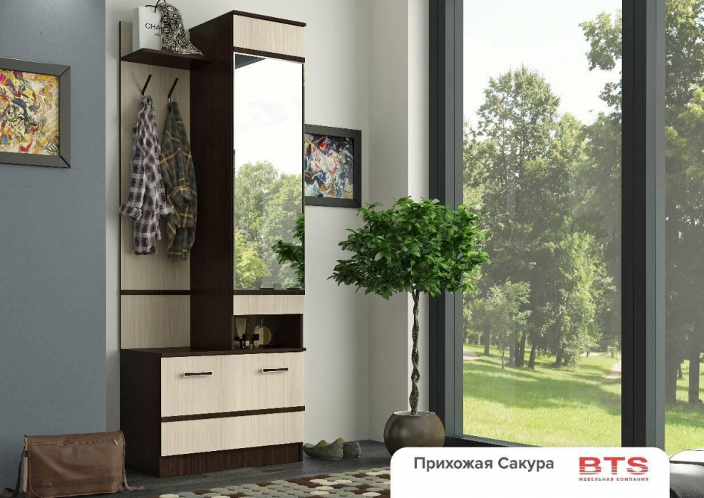 Прихожая БТС Сакура св-01+СЗ-01+СП-01