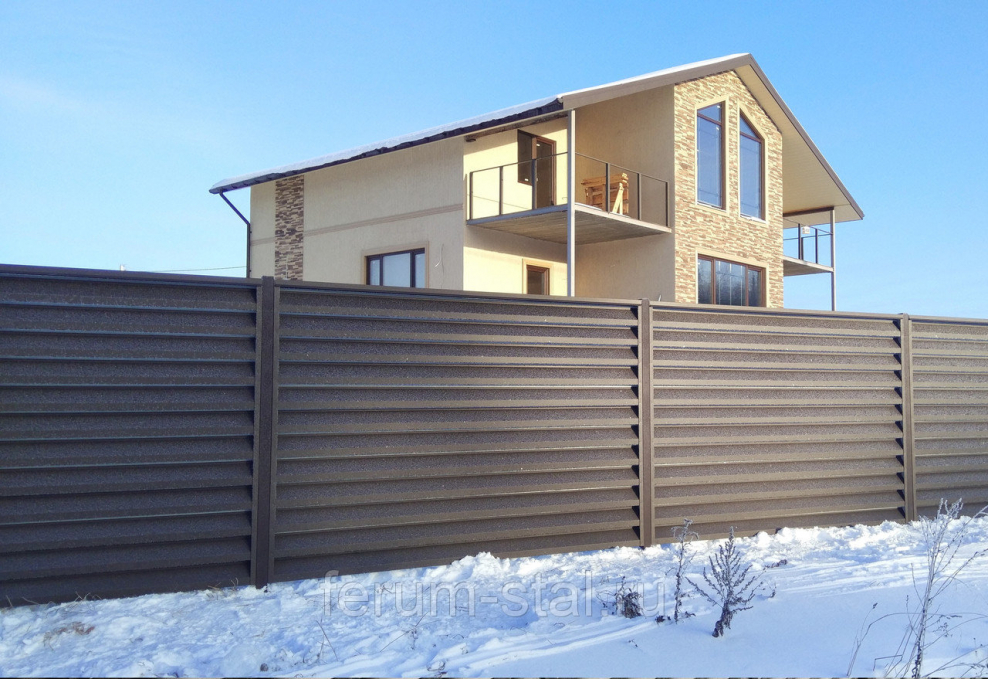 Деревянный забор