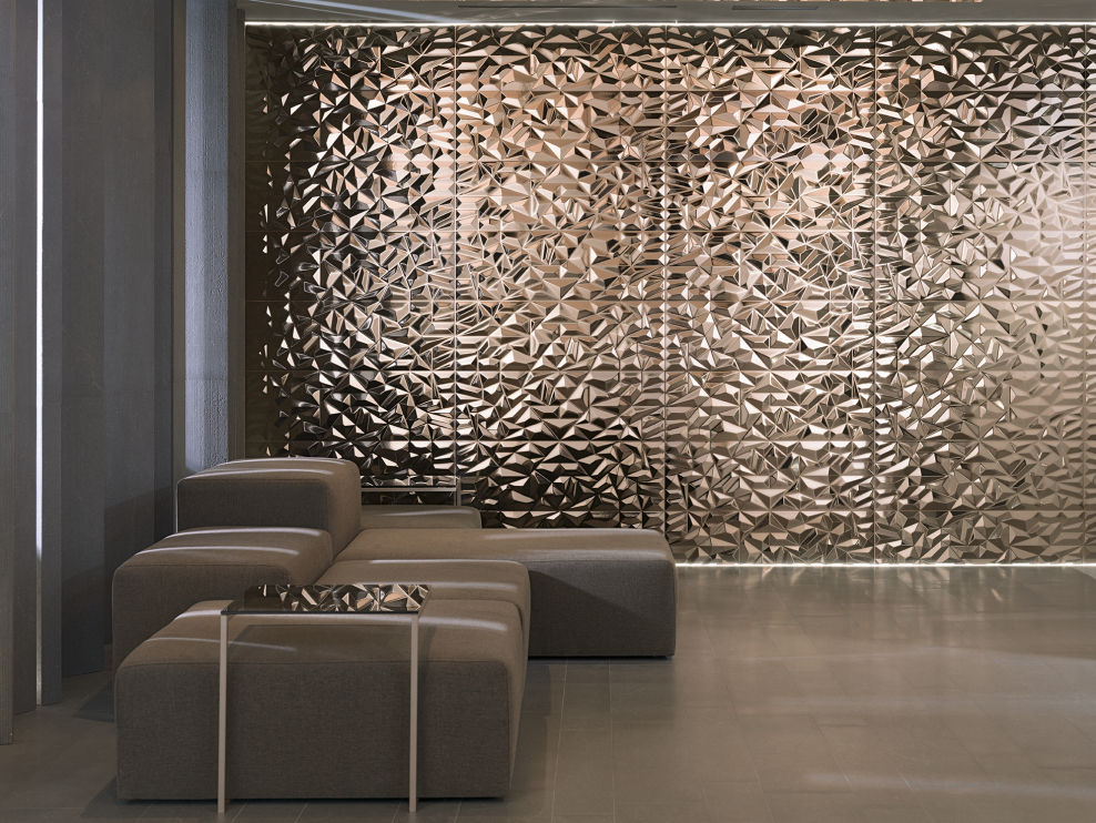 Venis Prisma Silver 33.3x100