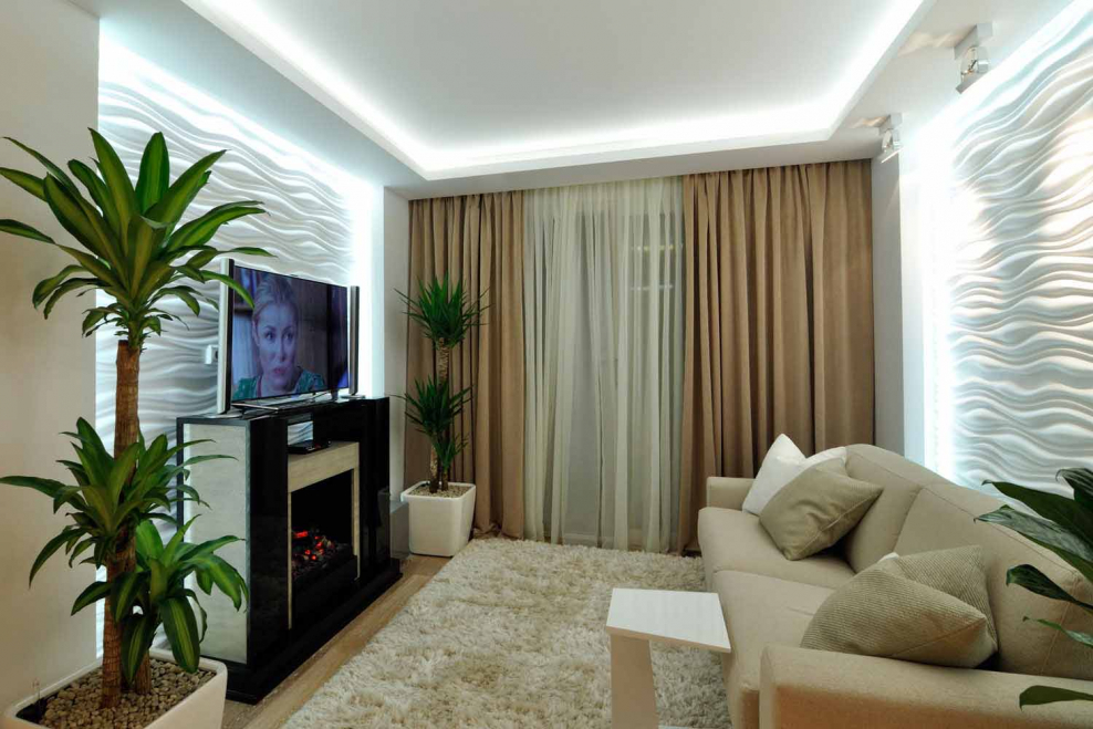 Интерьер однокомнатной квартиры