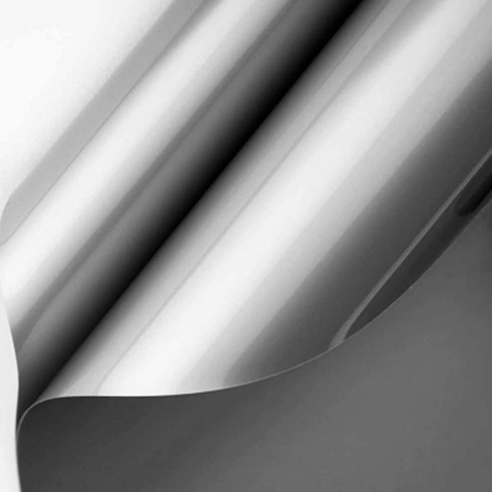 Натяжной потолок металлик