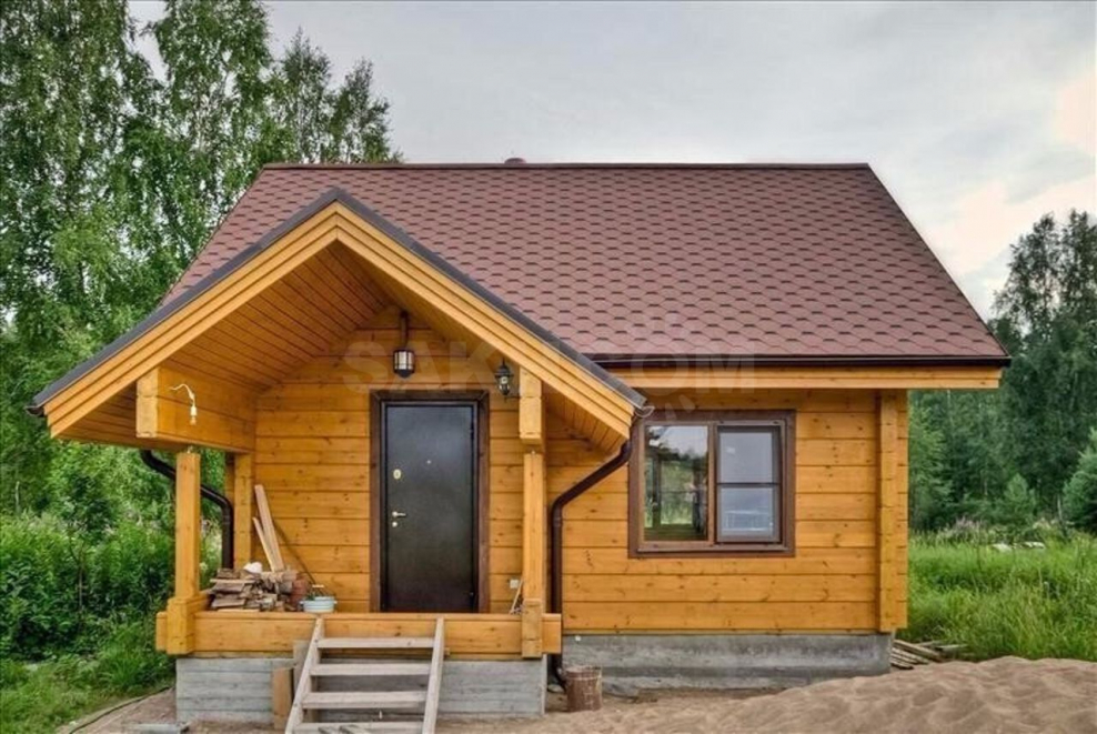 Баня из клееного бруса 6х6