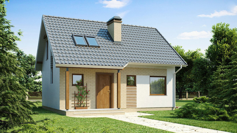 Дом 100 кв м с мансардой