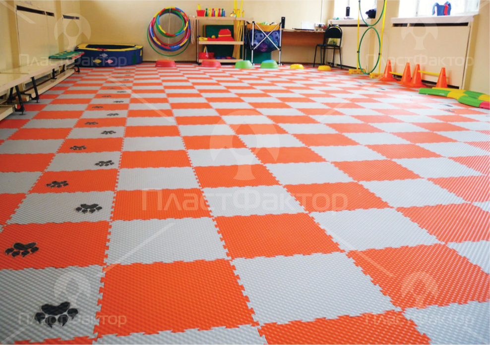 Модульное напольное покрытие