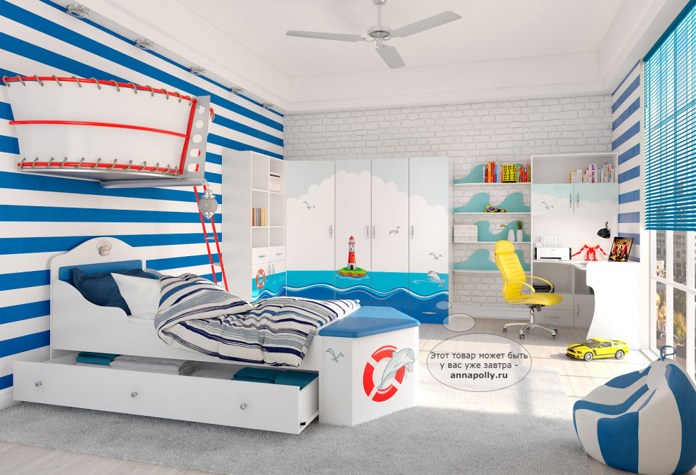 Cilek мебель детская морская