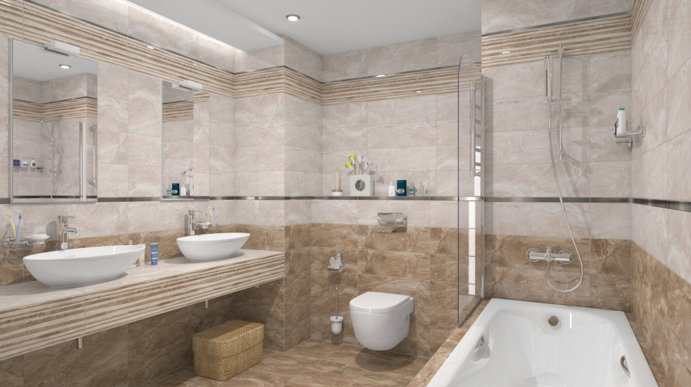 Плитка Поларис бежевый керамика Классик