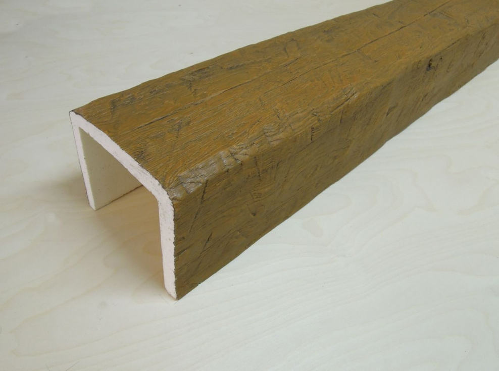 Балка рустик дуб светлый 150х100х1500