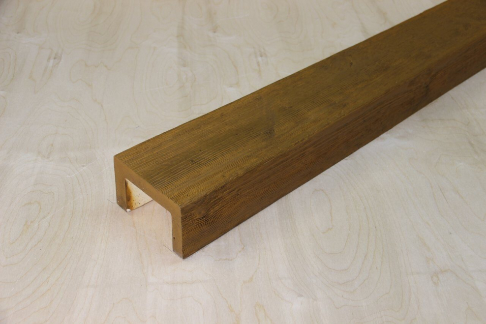 Балка рустик дуб светлый 150х100х1500