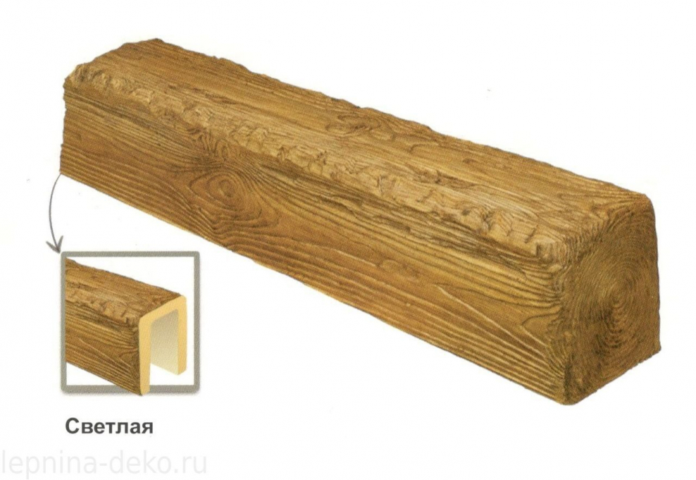 EQ 602 (3 М, темная) балка декоративная