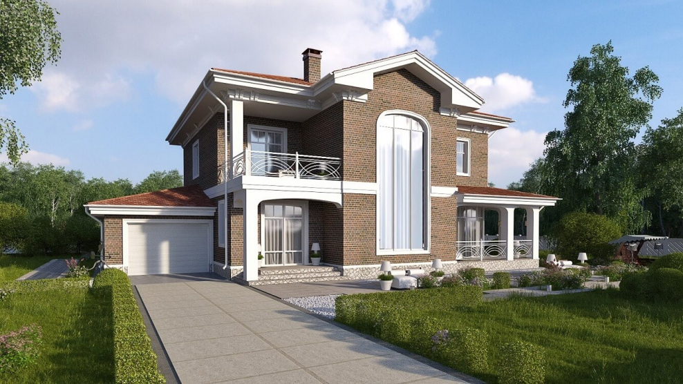 Двухэтажный дом