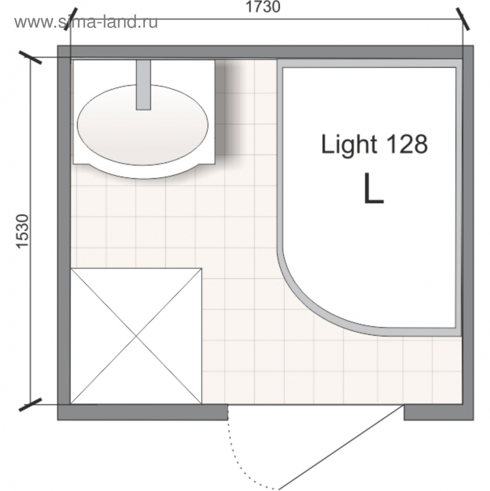 Small Bathroom Plan