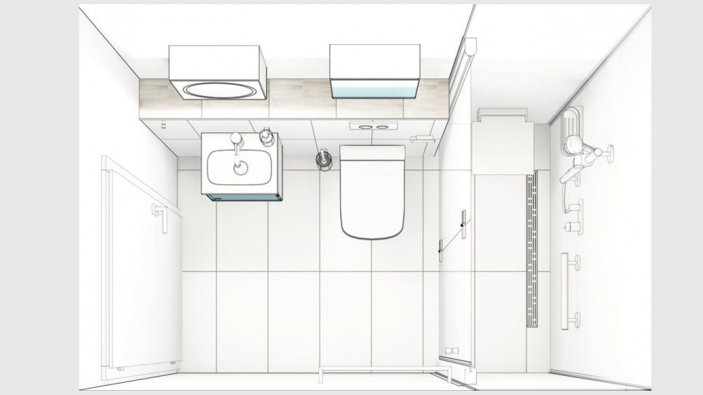 Планировка санузла 1,5 на3,5 с душевой кабиной