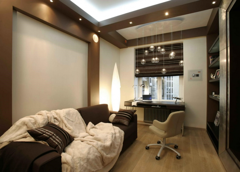 Спальня гостиная кабинет