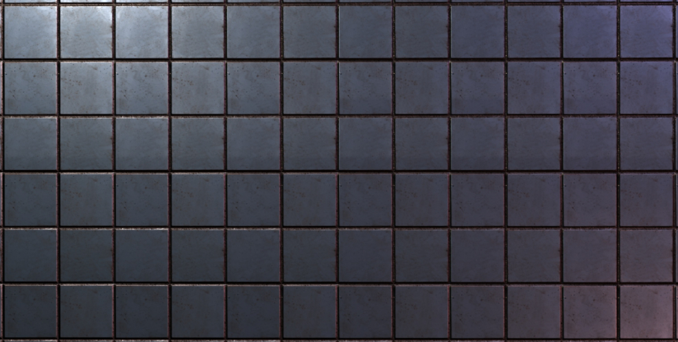 Материал напольная плитка в 3ds Max