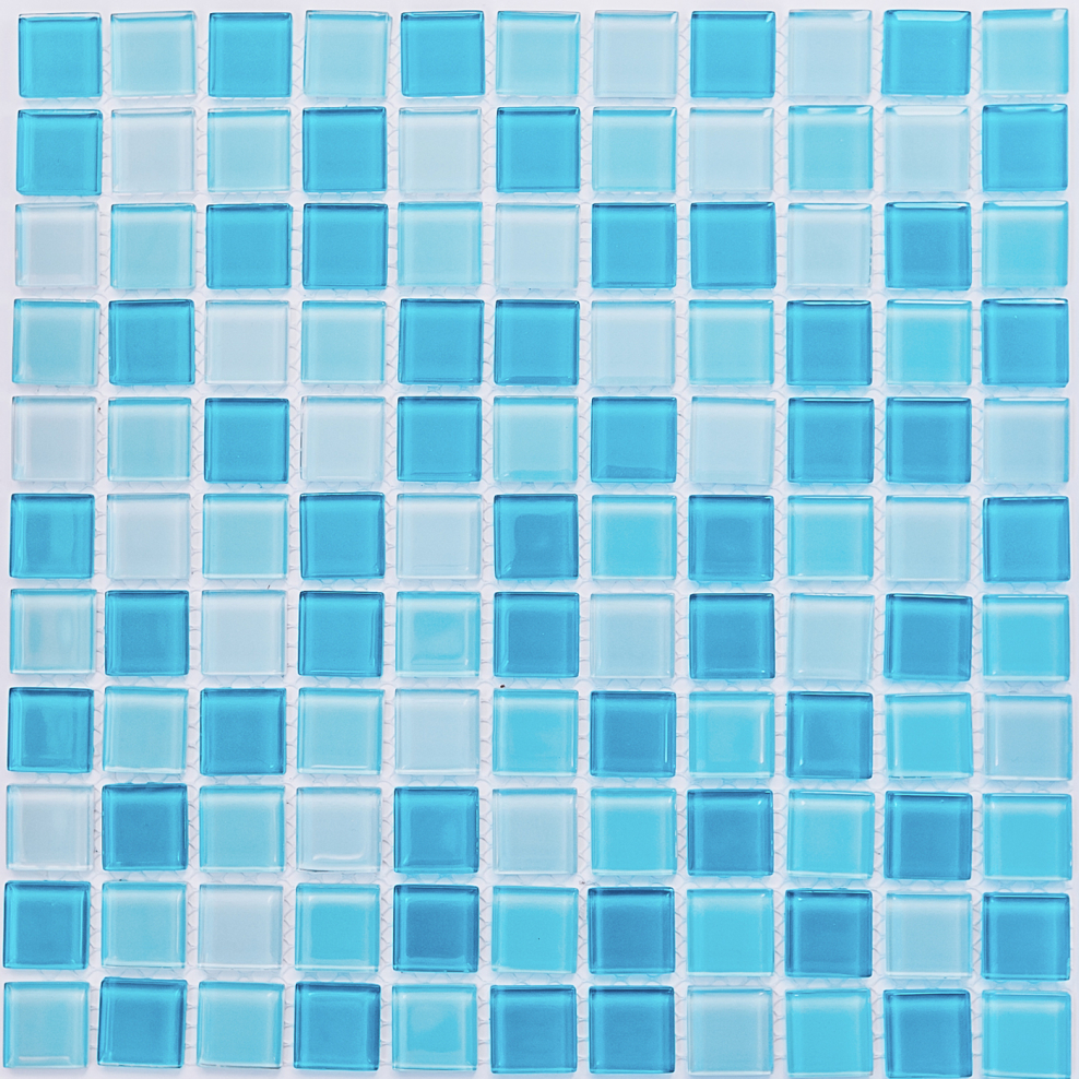 Мозаика Vidrepur Antid № 503/516 микс зеленый стеклянная