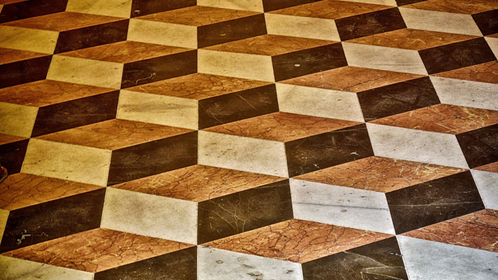 Старый кафель