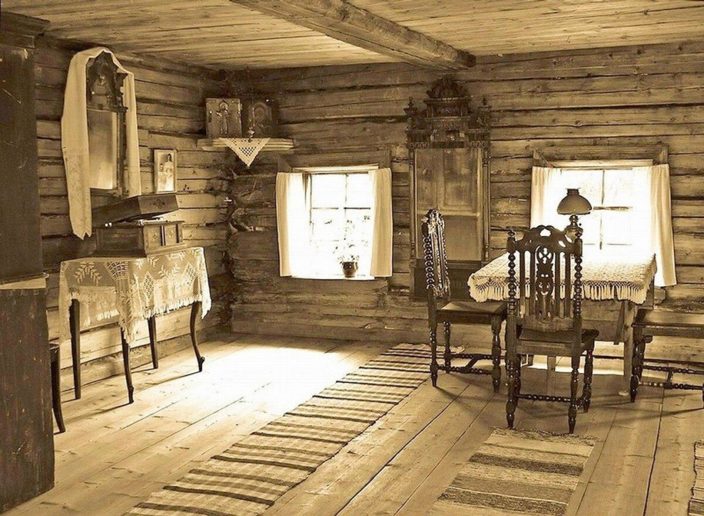 Мансарда в стиле рустик