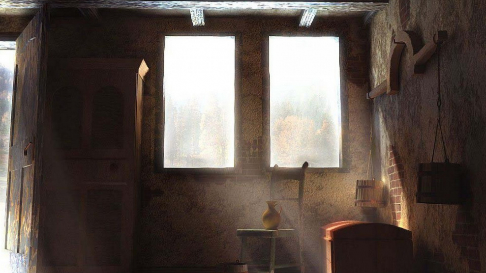 Отделка комнаты в стиле Шале