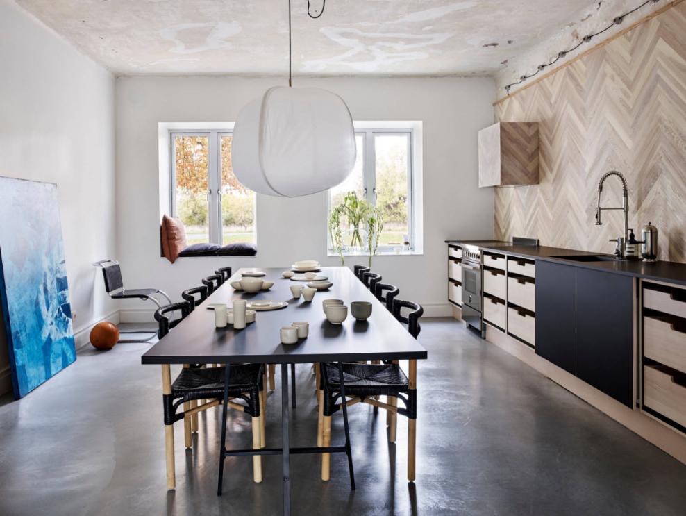 Контемпорари стиль в интерьере кухни