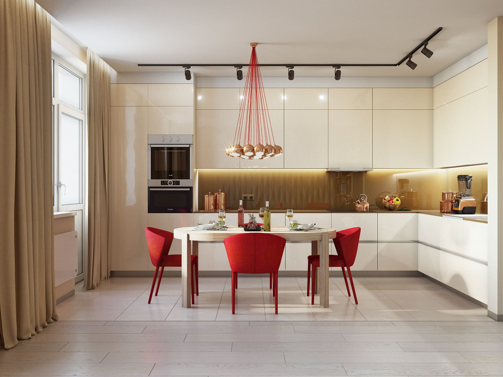 Кухня в стиле Контемпорари