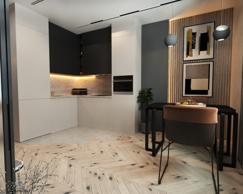 Гостиная в стиле Контемпорари