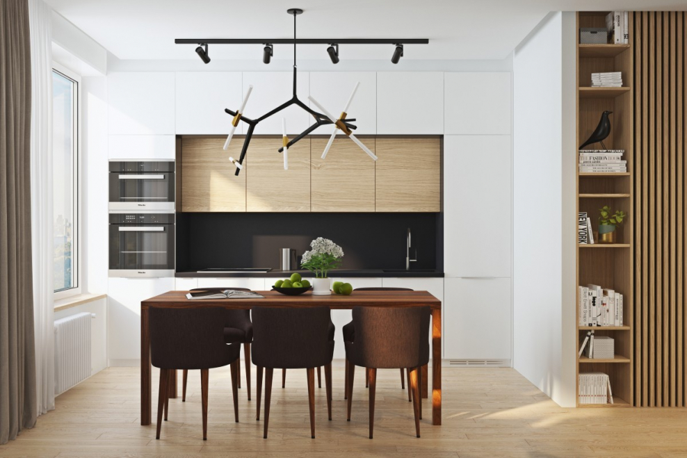 Светлые кухни в современном стиле