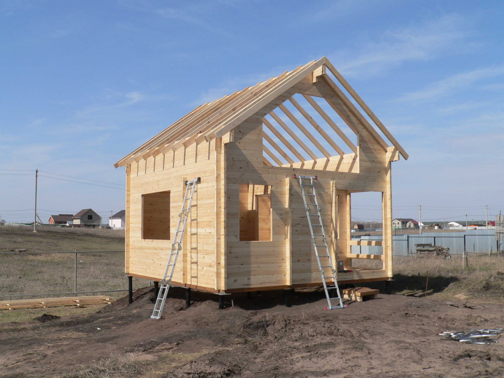 Стройка дачи