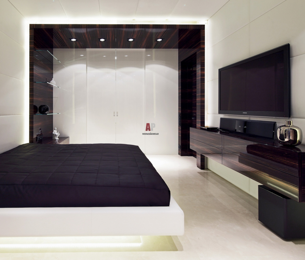 Кровать в стиле Модерн хайтек