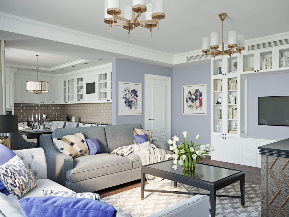 Стильный Скандинавский интерьер